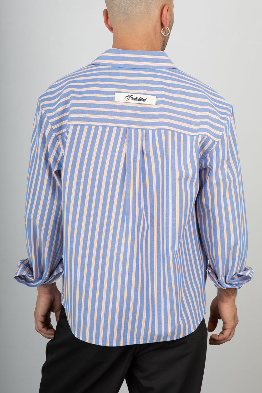 Camicia  PROHIBITED-1040110 BLUE
