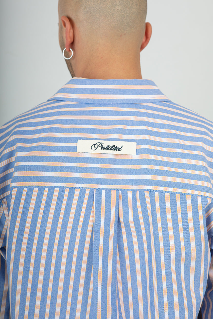 Camicia  PROHIBITED-1040110 BLUE