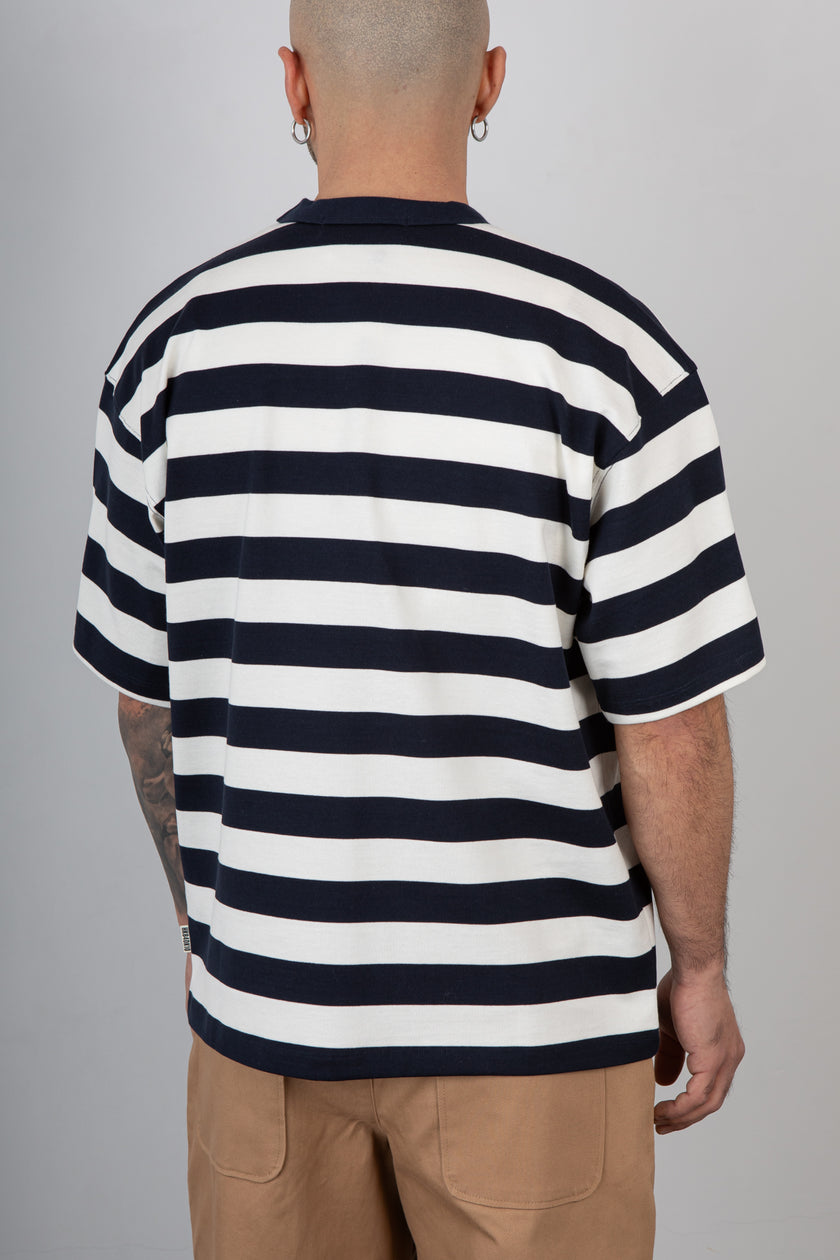 T-shirt WOODBIRD - 2616-408 DARK NAVY