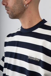 T-shirt WOODBIRD - 2616-408 DARK NAVY