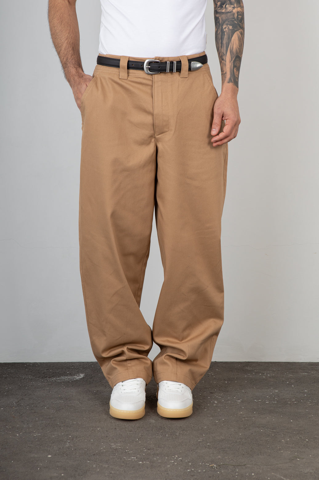 Pantalone baloon WOODBIRD - 2616-202 CAMEL