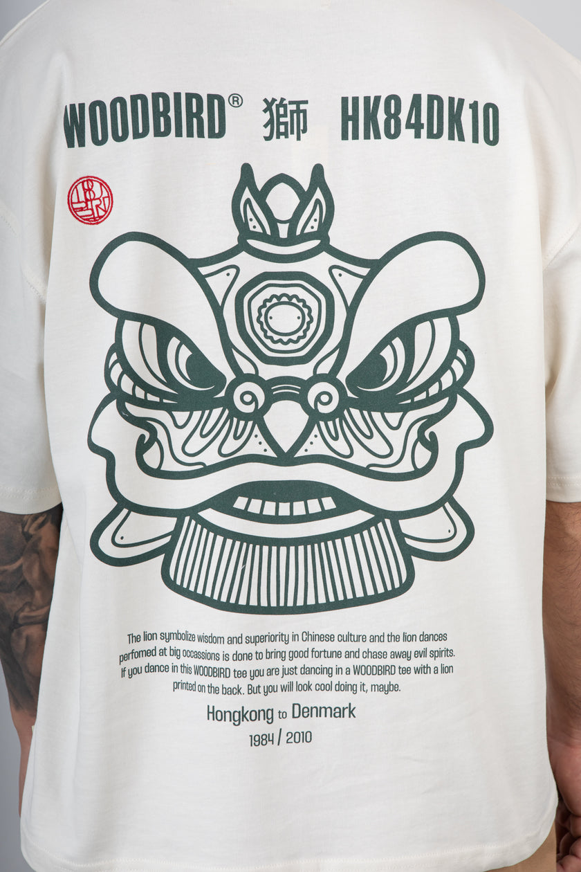 T-shirt WOODBIRD - 2616-404 OFF WHITE
