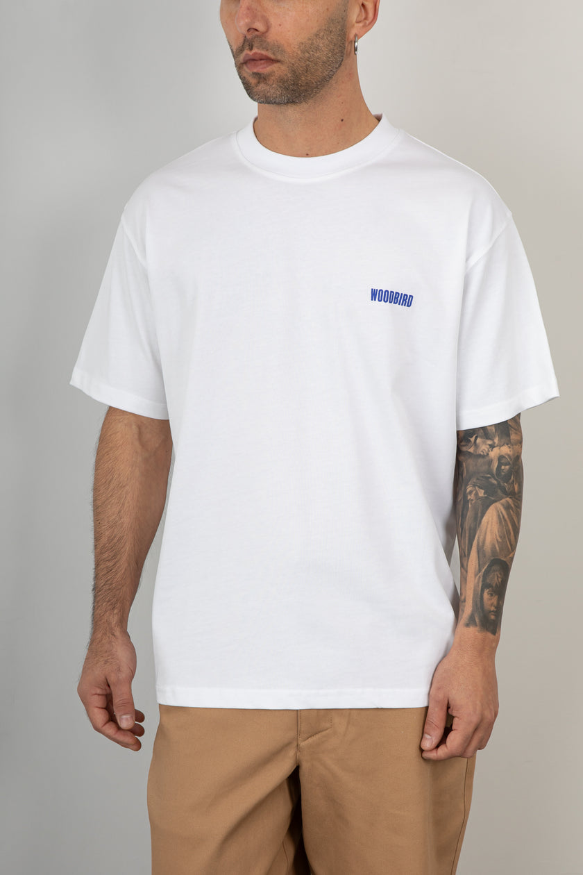 T-shirt WOODBIRD - 2616-401 BIANCO
