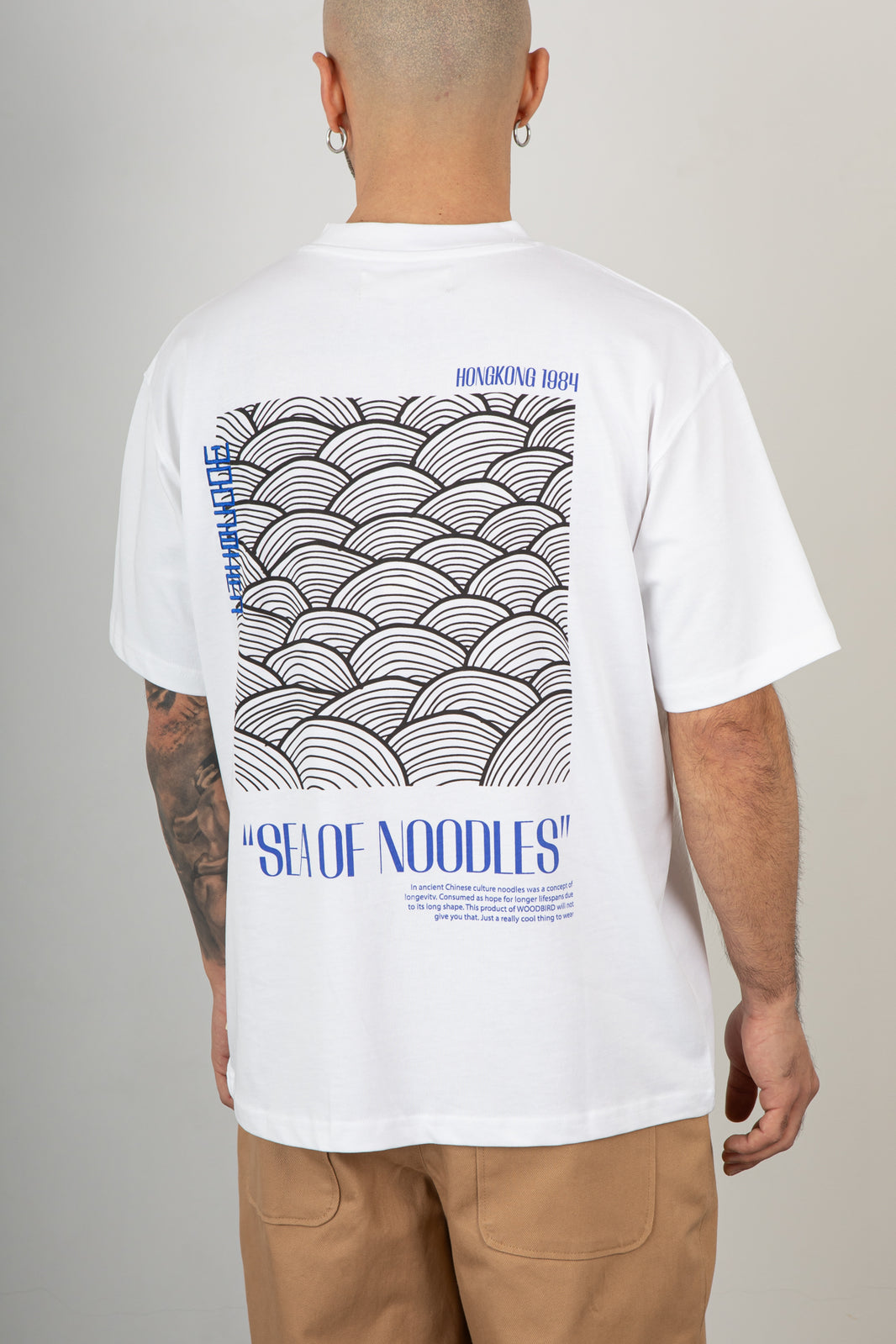 T-shirt WOODBIRD - 2616-401 BIANCO