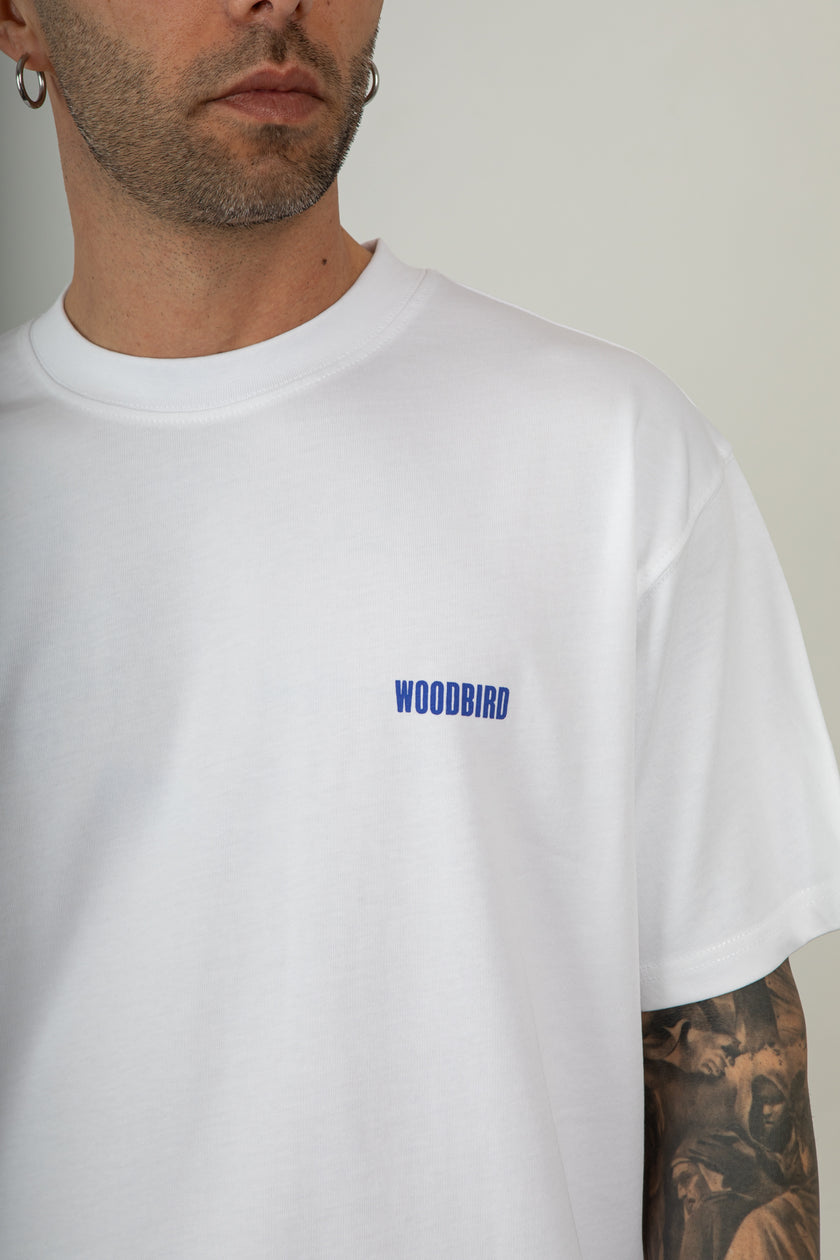 T-shirt WOODBIRD - 2616-401 BIANCO