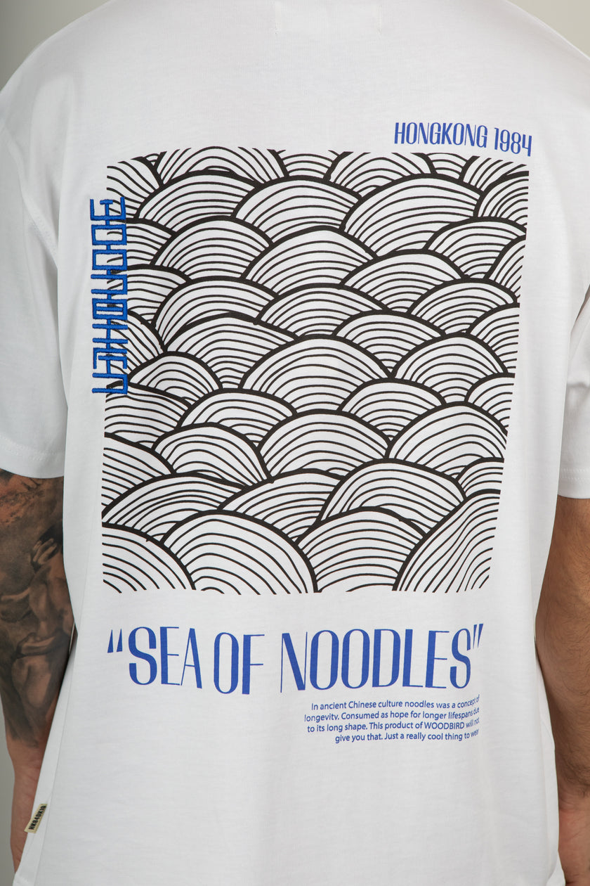 T-shirt WOODBIRD - 2616-401 BIANCO