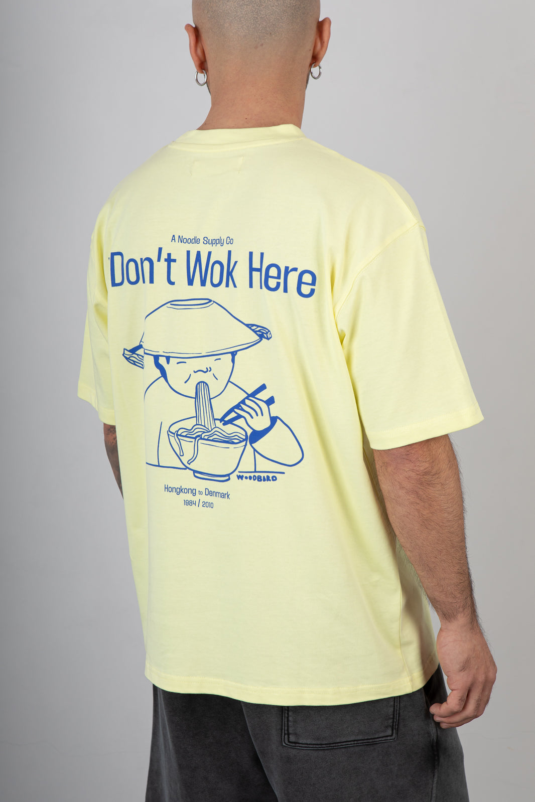 T-shirt WOODBIRD - 2616-402 WAX YELLOW