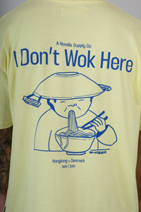 T-shirt WOODBIRD - 2616-402 WAX YELLOW