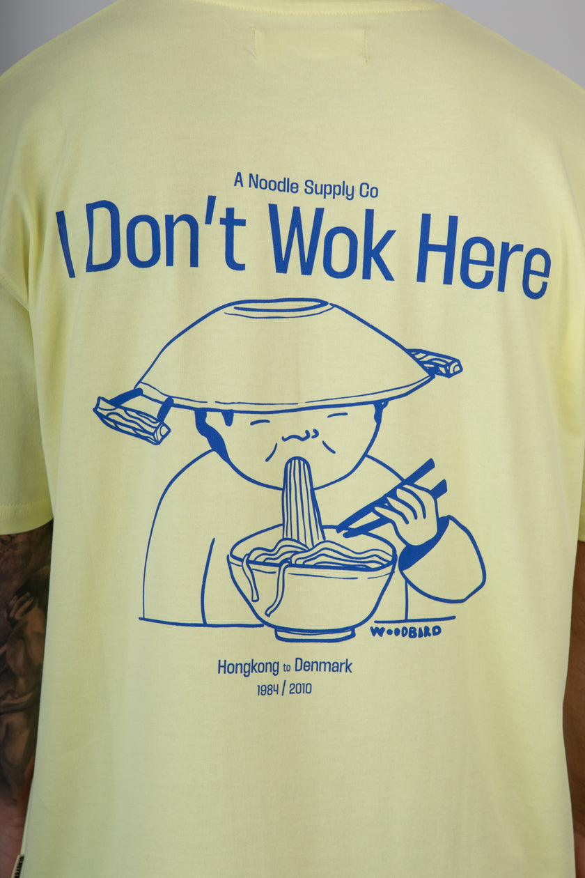 T-shirt WOODBIRD - 2616-402 WAX YELLOW