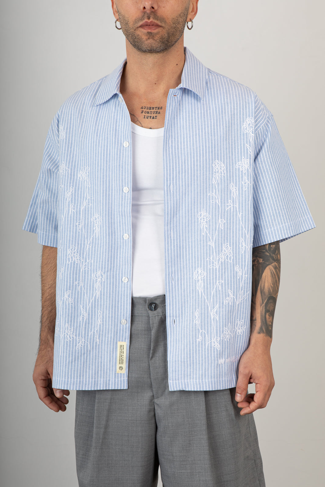 Camicia WOODBIRD - 2616-704 LIGHT BLUE