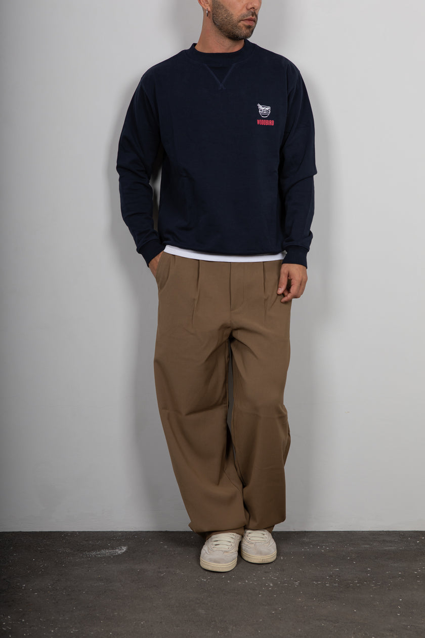 Felpa WOODBIRD-DARK NAVY 2546-608