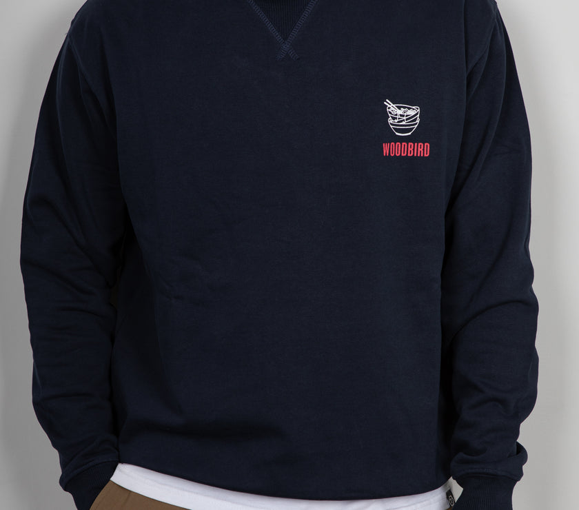 Felpa WOODBIRD-DARK NAVY 2546-608