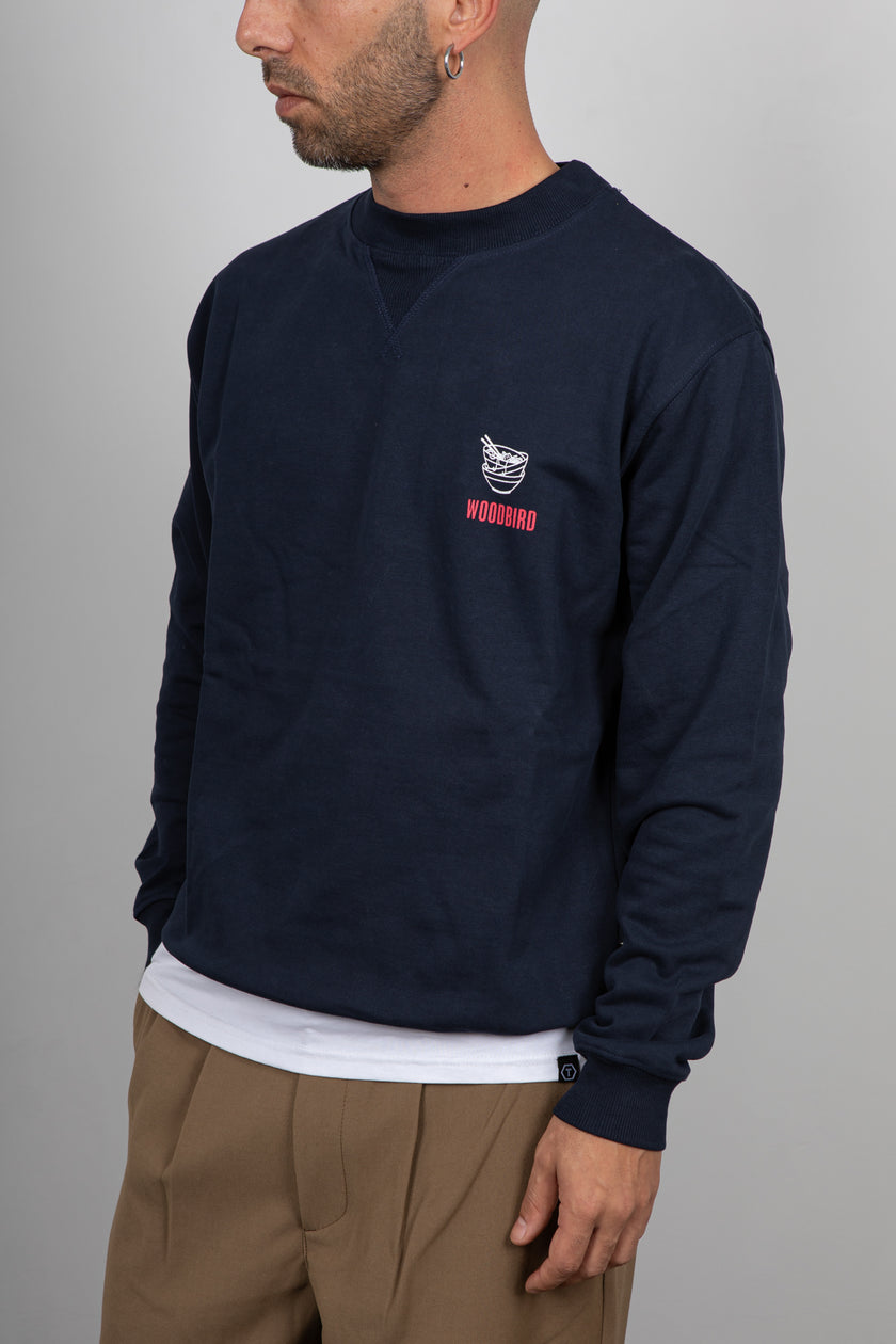 Felpa WOODBIRD-DARK NAVY 2546-608