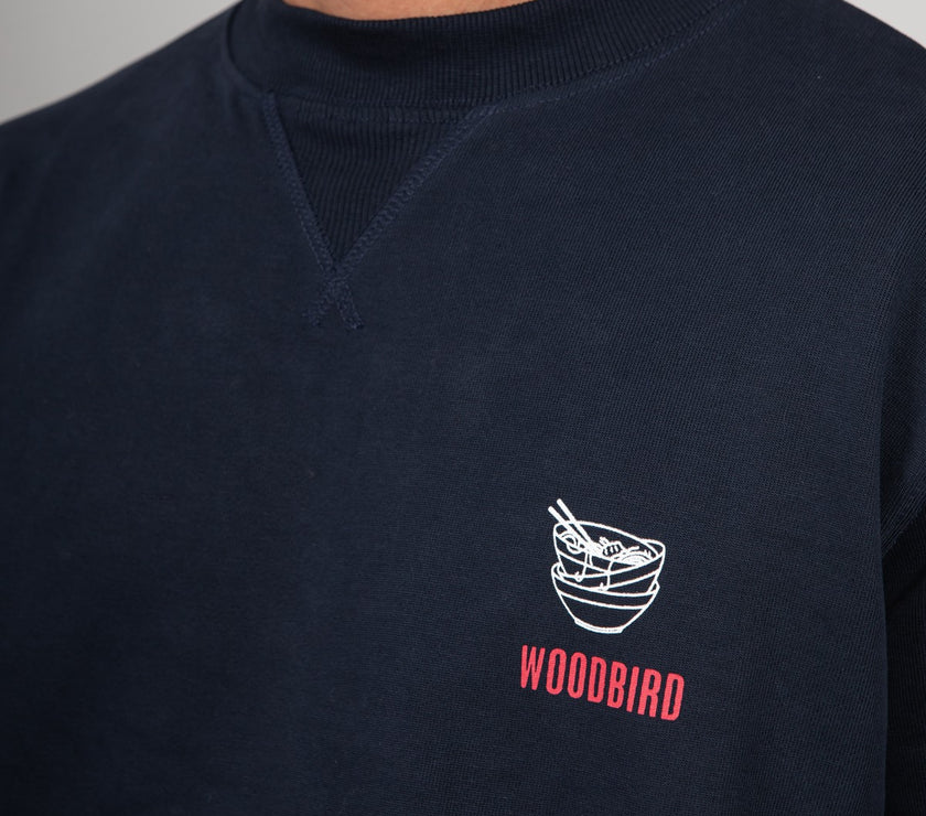 Felpa WOODBIRD-DARK NAVY 2546-608