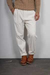 Pantalone in velluto rocciatore SQUAD2 - PANNA MILO