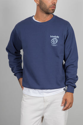 Felpa IRIEDAILY - CROWN BLUE 215D391