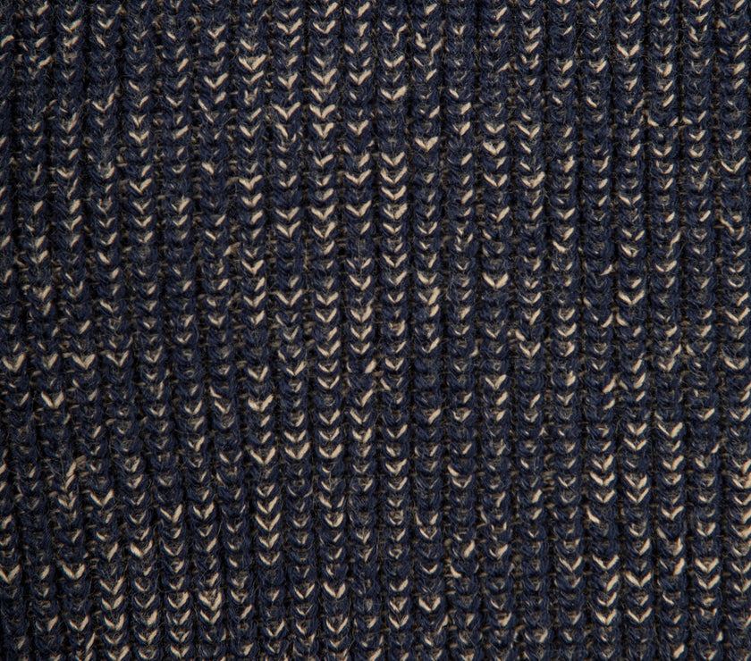 Maglione costa inglese TELAMIRA - BLU/CAMMELLO MA2060