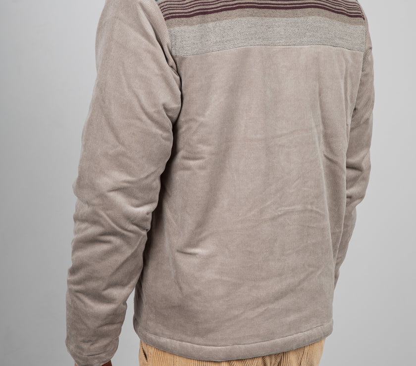 Giubbotto velluto IRIEDAILY - TRAPAS KHAKI