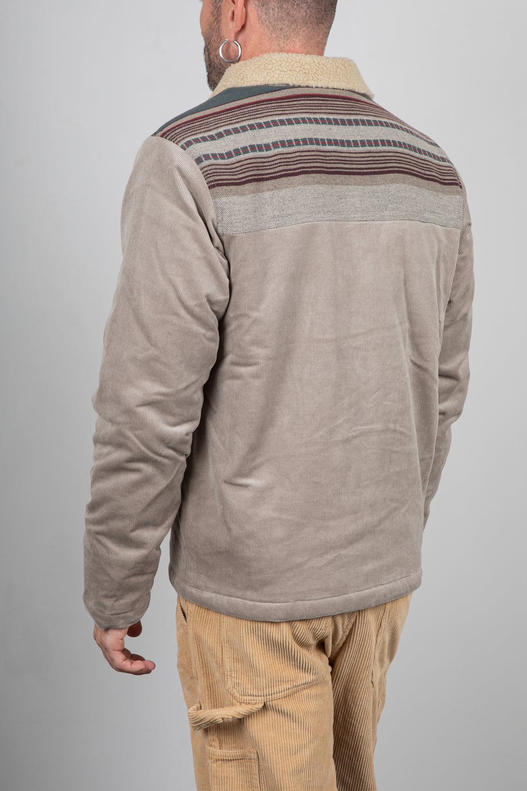 Giubbotto velluto IRIEDAILY - TRAPAS KHAKI 14315