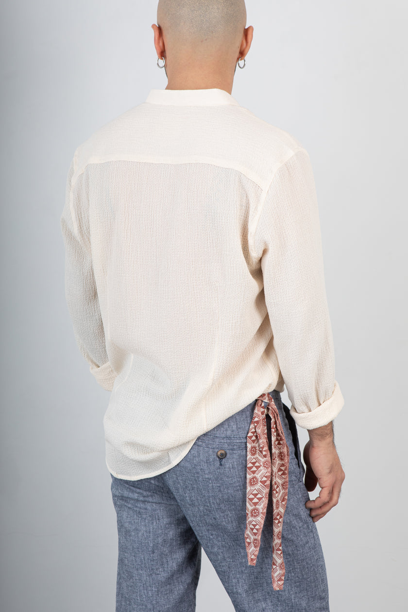 Camicia serafino GIANNI LUPO - GL135DA BEIGE