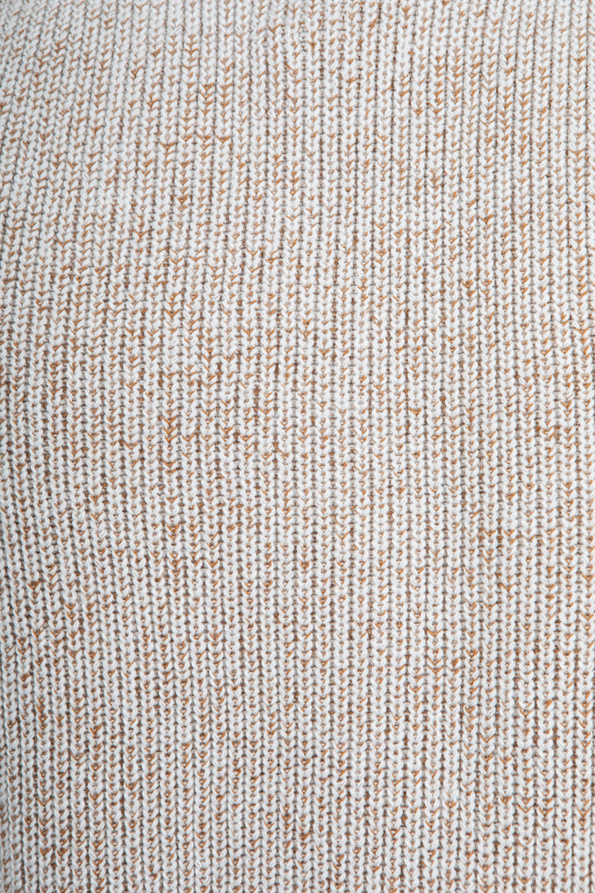 Maglione costa inglese TELAMIRA - BIANCO/BISCOTTO MA2060