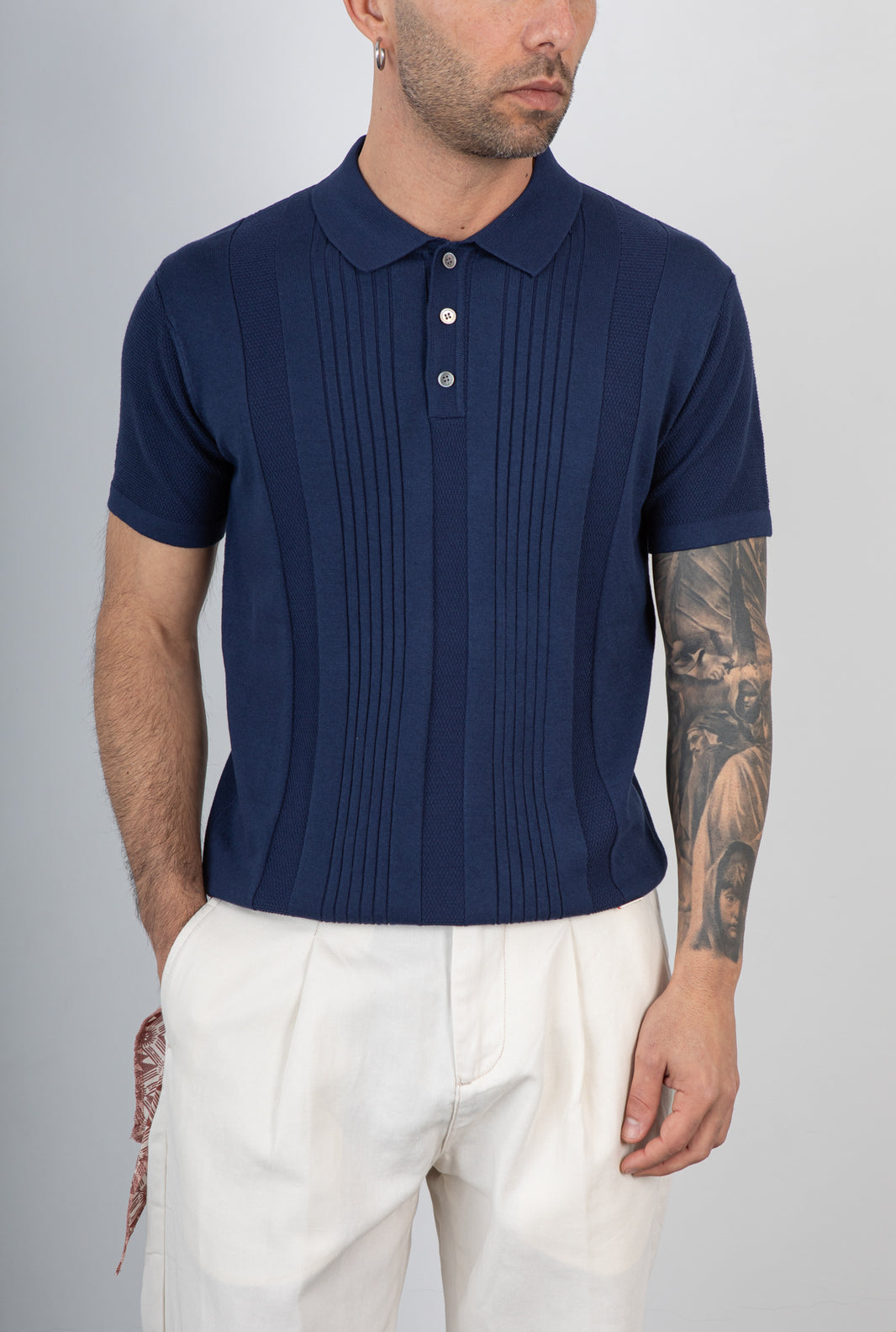 Polo GIANNI LUPO - GL35337 NAVY