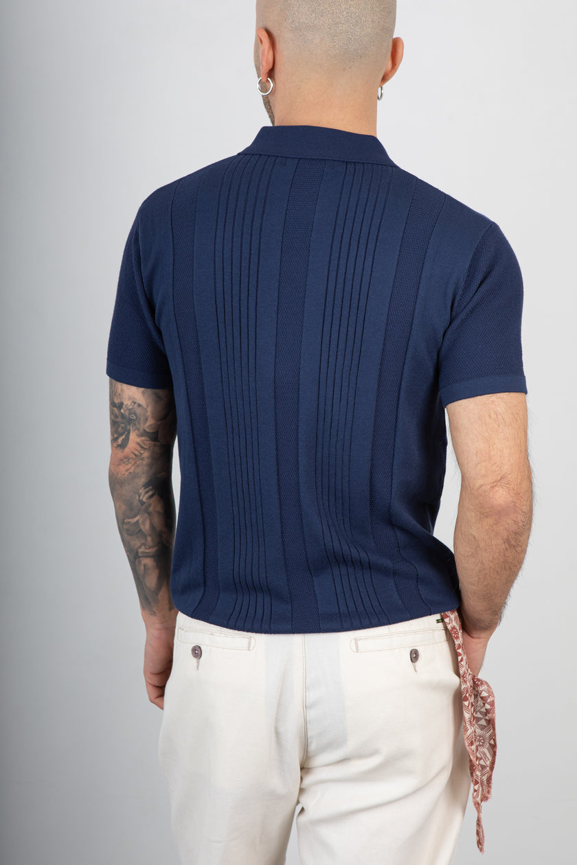 Polo GIANNI LUPO - GL35337 NAVY