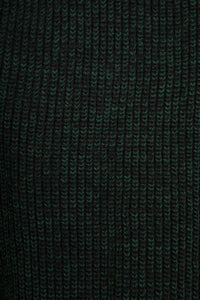 Maglione costa inglese TELAMIRA - NERO/VERDE MA2060