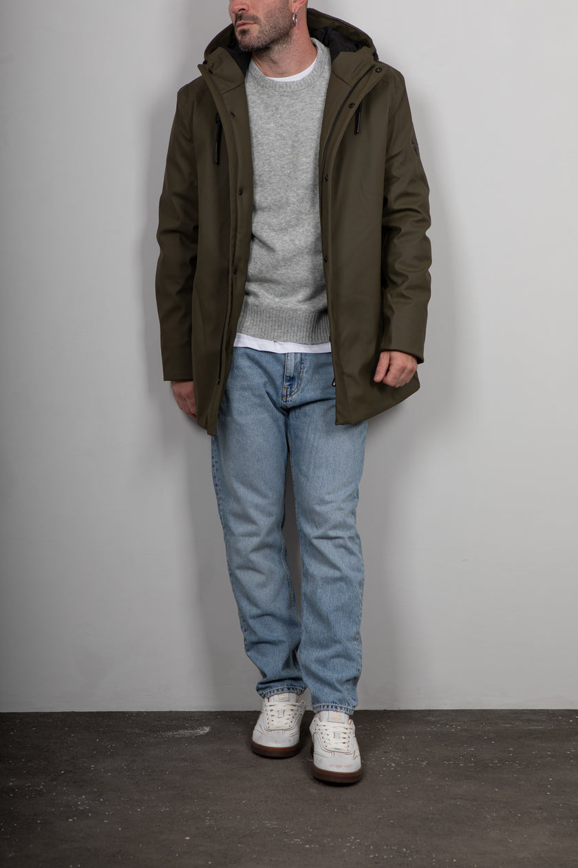 Parka gommato INDICODE - VERDE 15-865