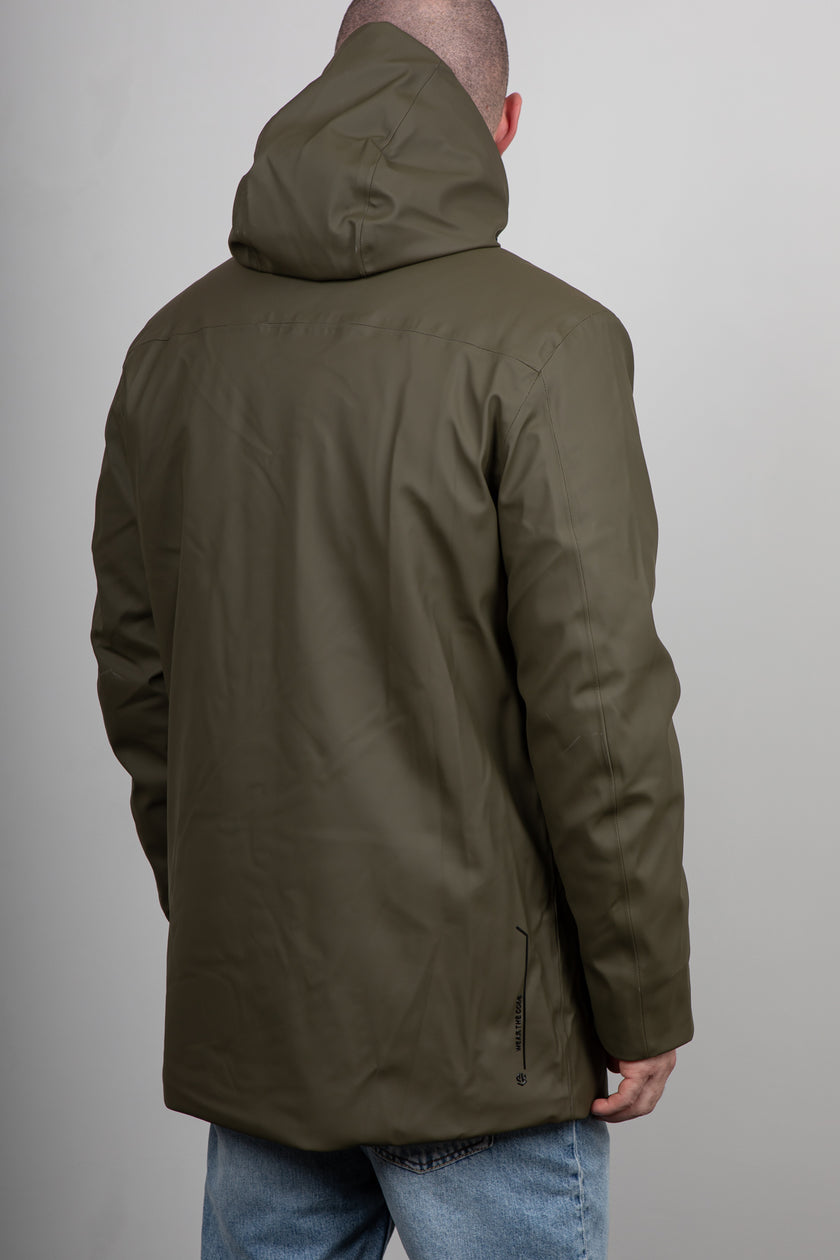 Parka gommato INDICODE - VERDE 15-865