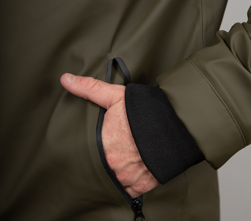 Parka gommato INDICODE - VERDE 15-865