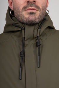 Parka gommato INDICODE - VERDE 15-865