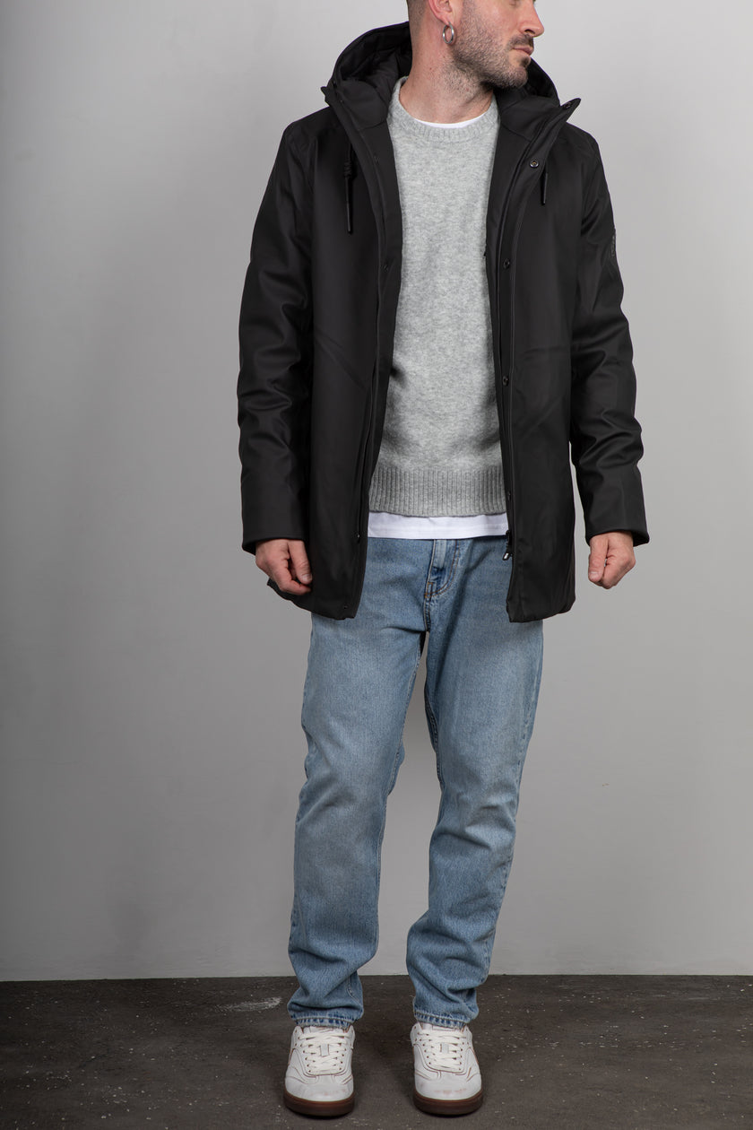 Parka gommato INDICODE - NERO 15-865