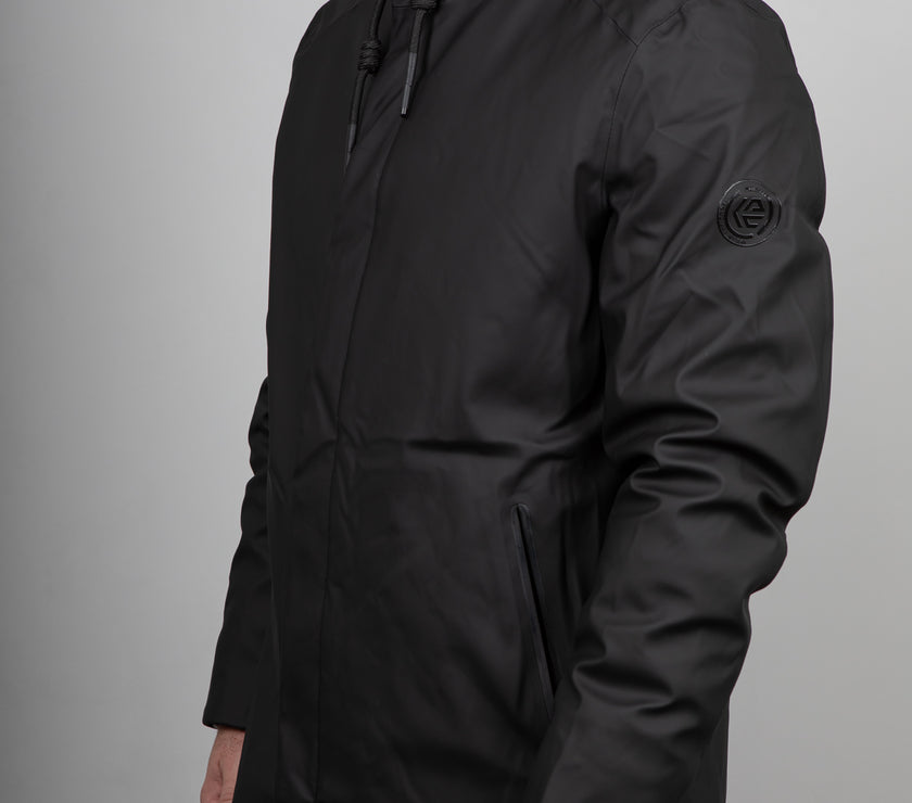 Parka gommato INDICODE - NERO 15-865