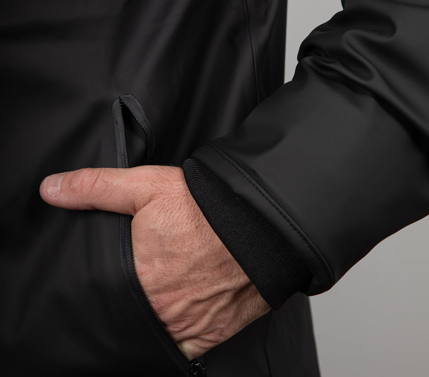 Parka gommato INDICODE - NERO 15-865