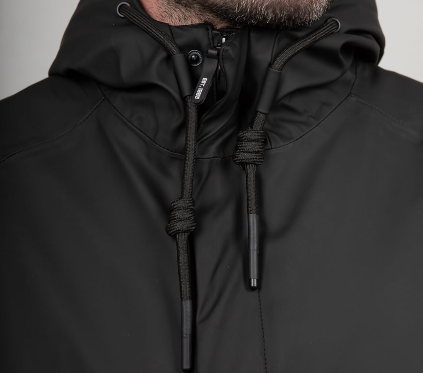 Parka gommato INDICODE - NERO 15-865
