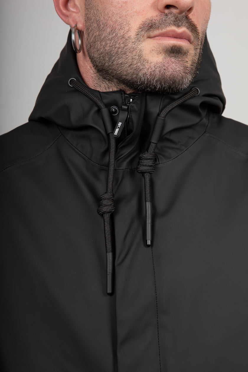 Parka gommato INDICODE - NERO 15-865