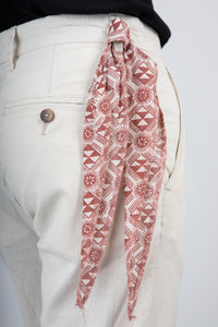 Pantalone misto lino TREZ - PURO-2233 ECRU' 614