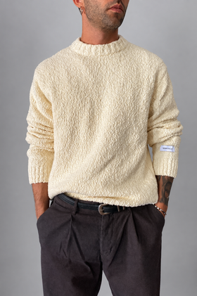 Maglione bouclé DRDENIM - MIC ECRU'