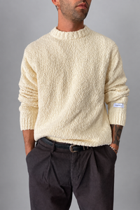 Maglione bouclé DRDENIM - MIC ECRU'