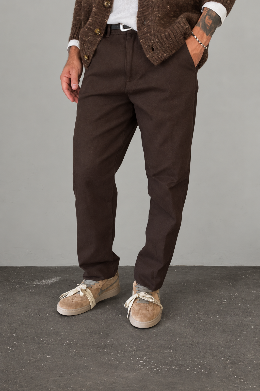 Pantalone chino loose PONT - MELEDA RBVMOR
