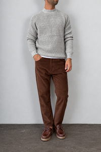 Maglione girocollo HAMAKI-OH - 3223H PERLA