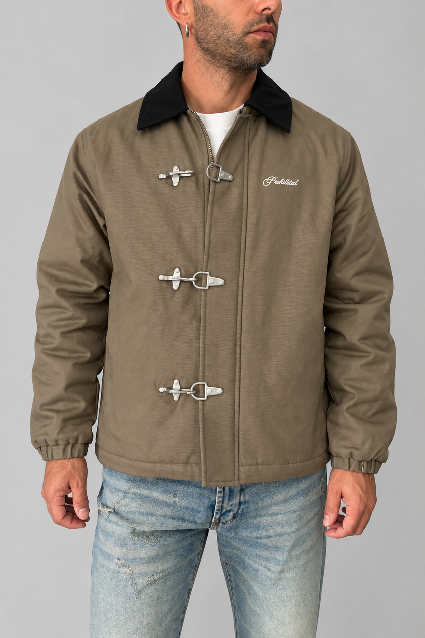 Fire jacket PROHIBITED - 2050157 ASH GREEN