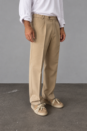 Pantalone TELAMIRA - MTP05139 BEIGE
