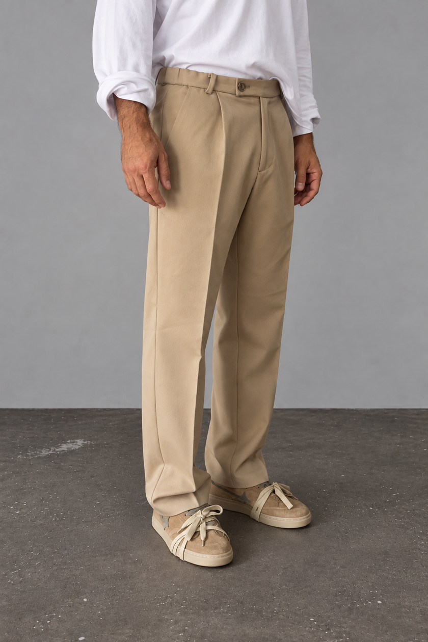 Pantalone TELAMIRA - MTP05139 BEIGE