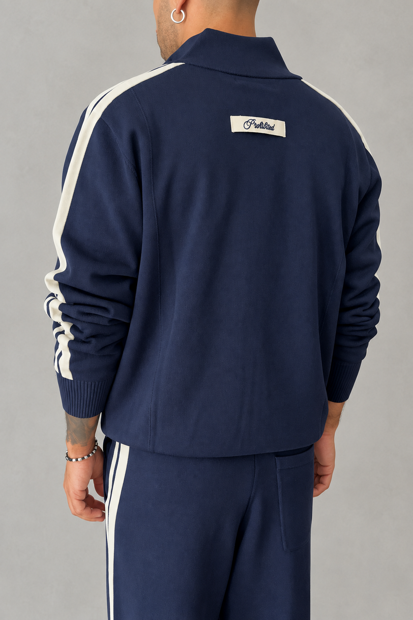 Felpa varsity PROHIBITED - NAVY