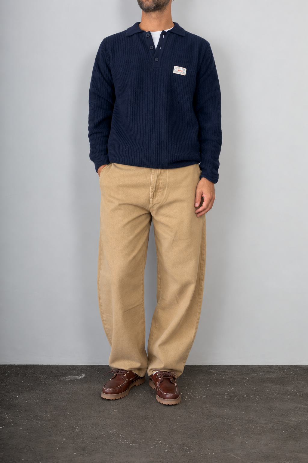 Pantalone WOODEN - BALLOON CAMMELLO