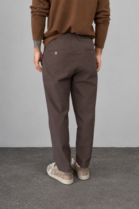 Pantalone  WOODEN - OSAKA W7668 MORO