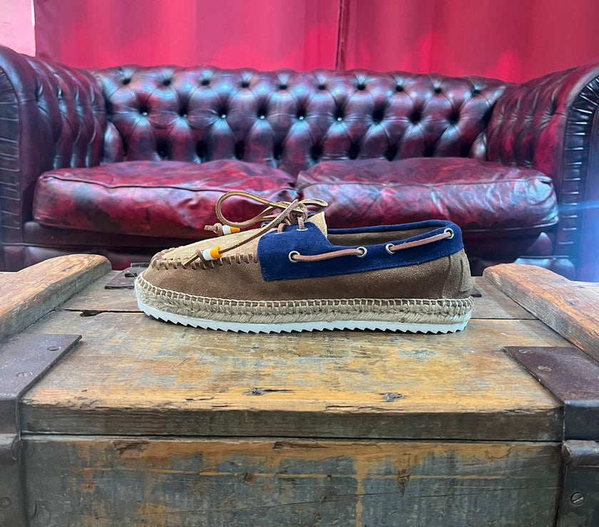 Lagoa Nautico Colors-Suede-Navy/Arena/mink
