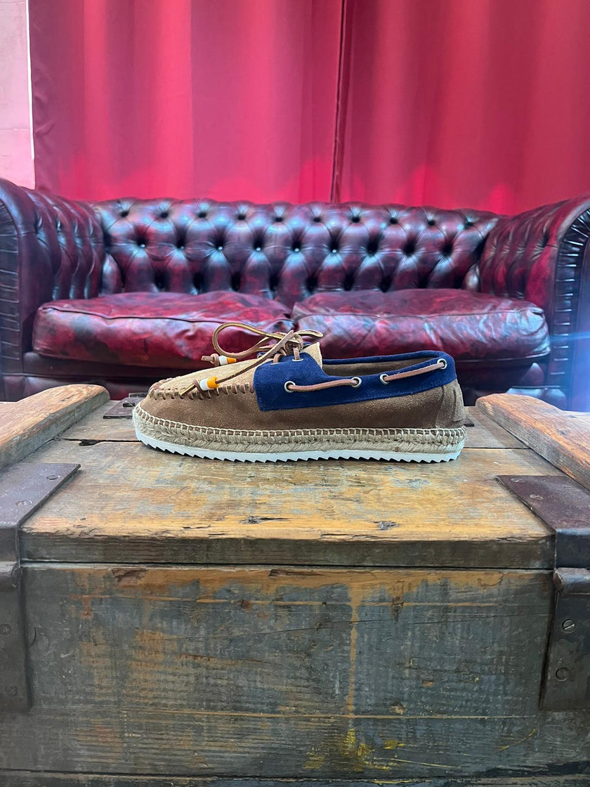 Lagoa Nautico Colors-Suede-Navy/Arena/mink